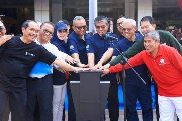 Menteri Ketenagakerjaan Yassierli membuka HUT Ke-79 Kemnaker di Jakarta.