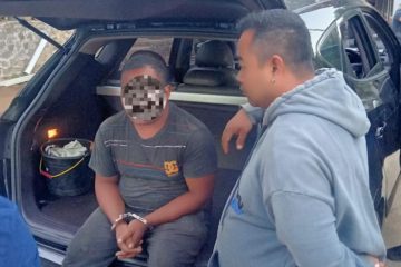 Ditpolairud Polda Bali mengamankan pelaku pencurian di KM Tilong Kabila