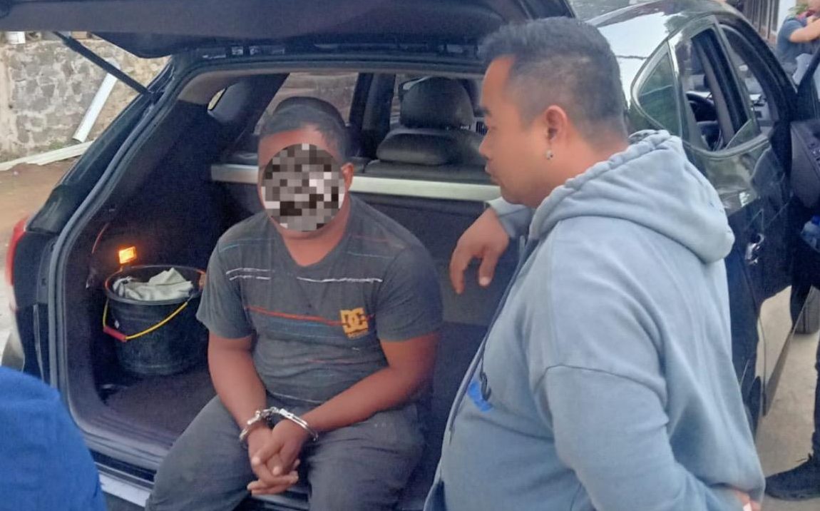 Ditpolairud Polda Bali mengamankan pelaku pencurian di KM Tilong Kabila