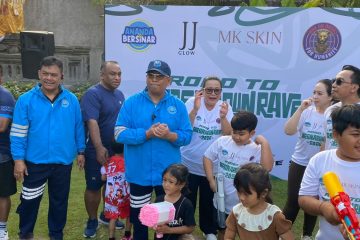 BNN Provinsi Bali menggelar Road to Bersinarun Rave 2026 di Renon Denpasar.