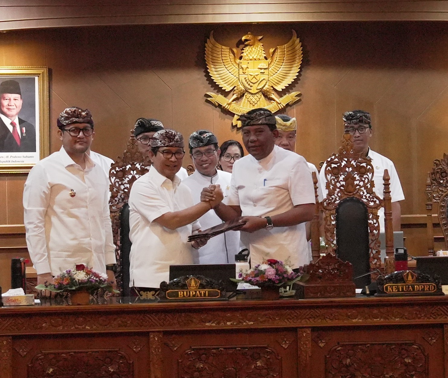 Pemkab Badung Jaga Belanja Infrastruktur dalam Perubahan APBD 2026 Bupati Badung Adi Arnawa saat Rapat Paripurna Perubahan APBD 2026