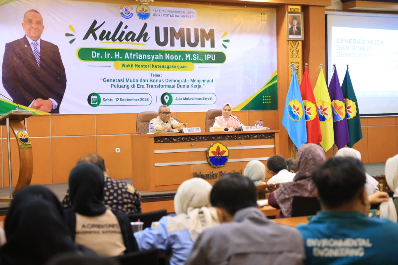 Wamenaker Ajak Generasi Muda Manfaatkan AI Tingkatkan Produktivitas Wamenaker Afriansyah Noor mengajak generasi muda memanfaatkan AI untuk meningkatkan produktivitas.