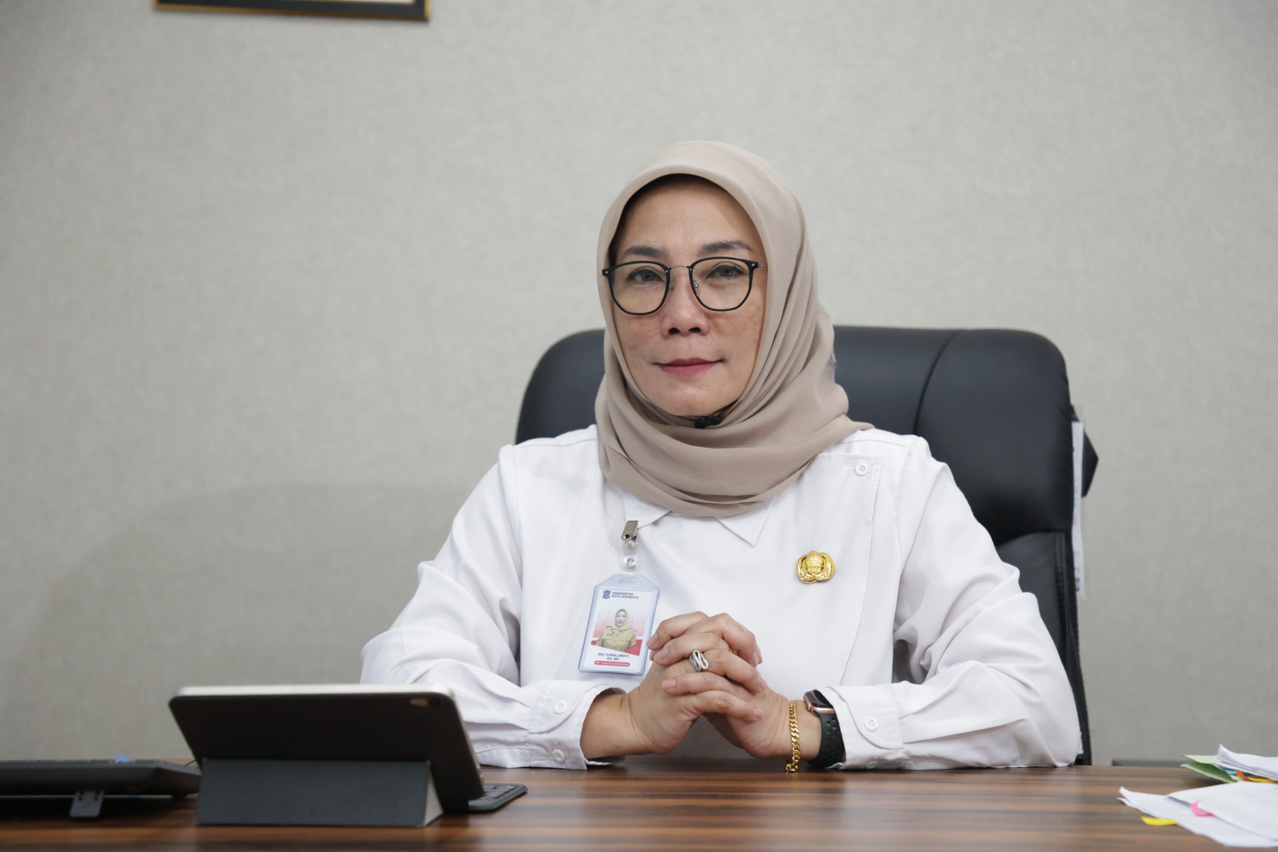 BKPSDM Surabaya mengawasi disiplin ASN dan kasus mangkir kerja