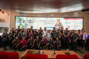 Bunda Literasi Digital Badung Rasniathi Adi Arnawa membuka pelatihan petugas BCC