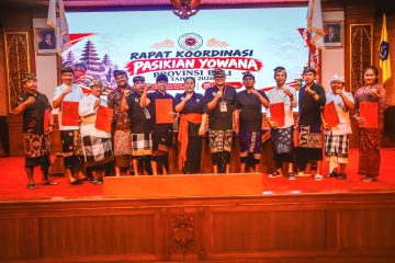 Rapat persiapan pemilihan Manggala Yowana Kabupaten/Kota se-Bali