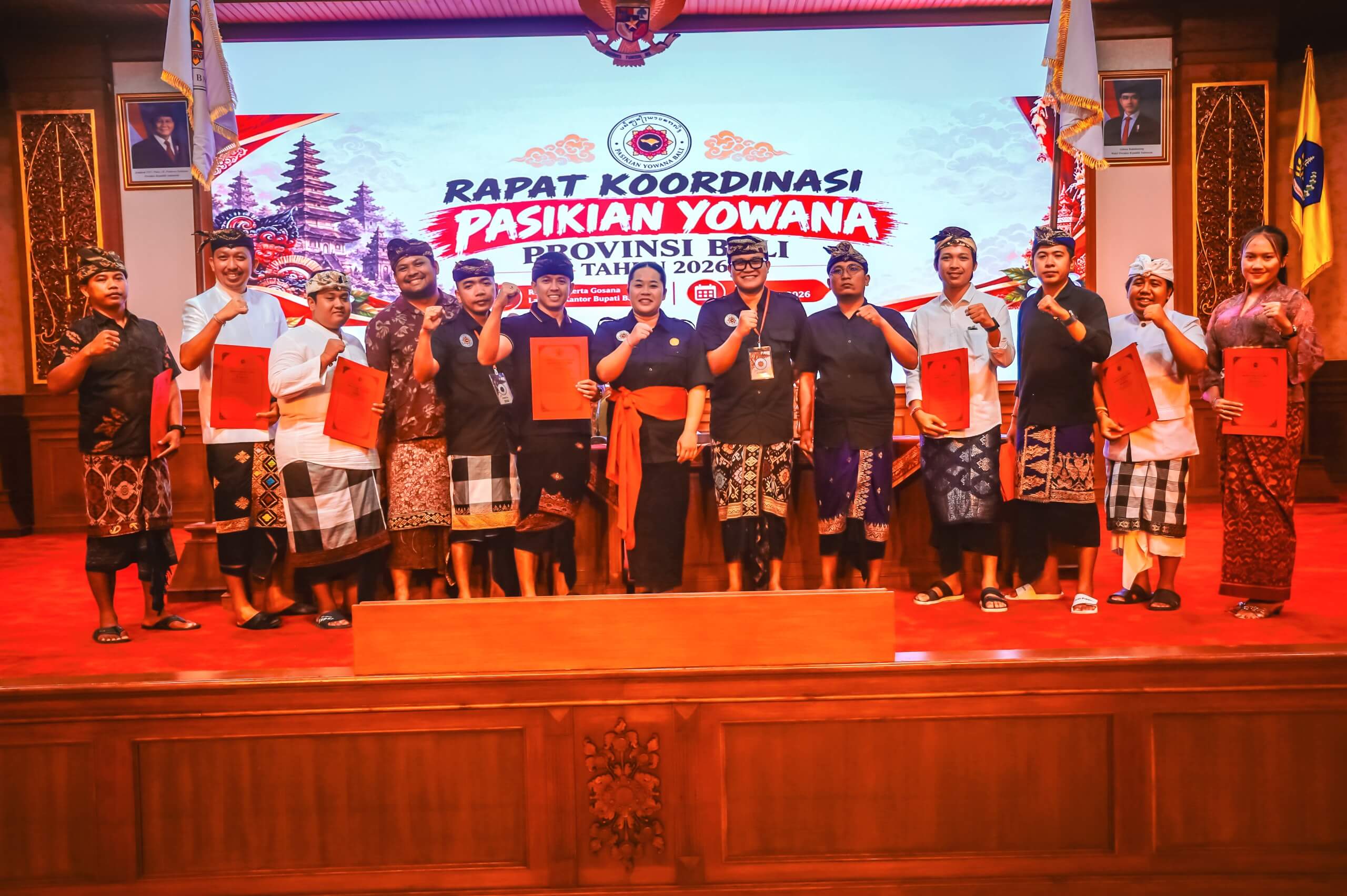 Rapat persiapan pemilihan Manggala Yowana Kabupaten/Kota se-Bali
