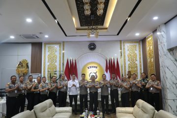 Kapolda Bali menerima peserta didik Sespimti Polri Dikreg ke-36