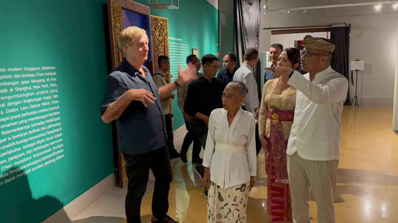 Pembukaan pameran 47 karya seniman perempuan dari 12 negara di Museum Pasifika Bali